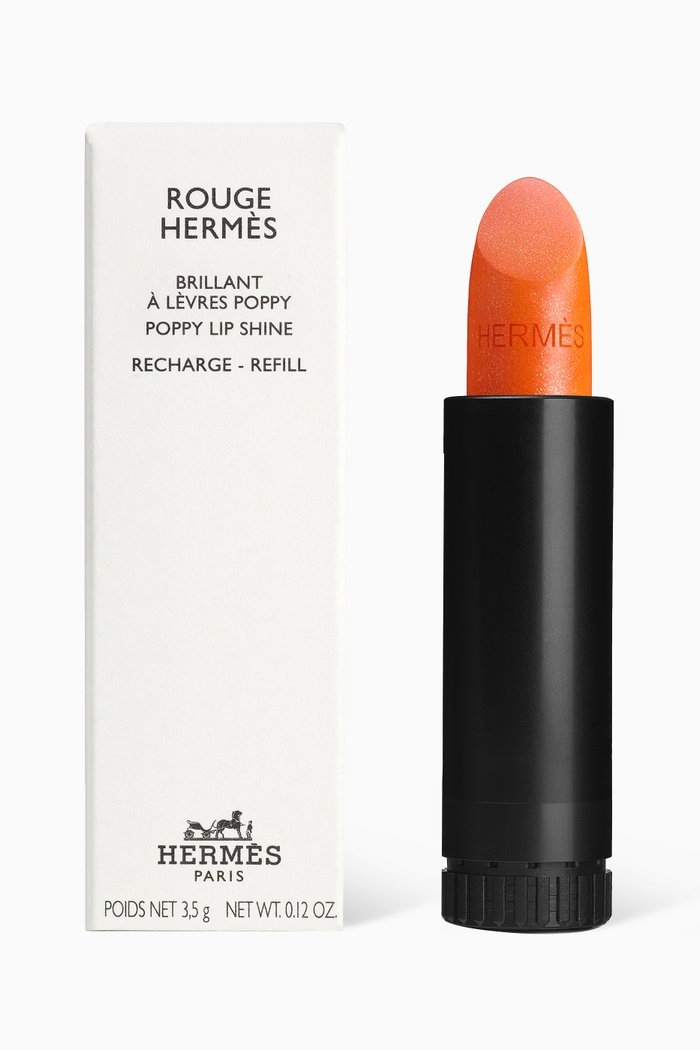 

Rouge Hermès Poppy Lip Shine Refill, 3g, Multicolour