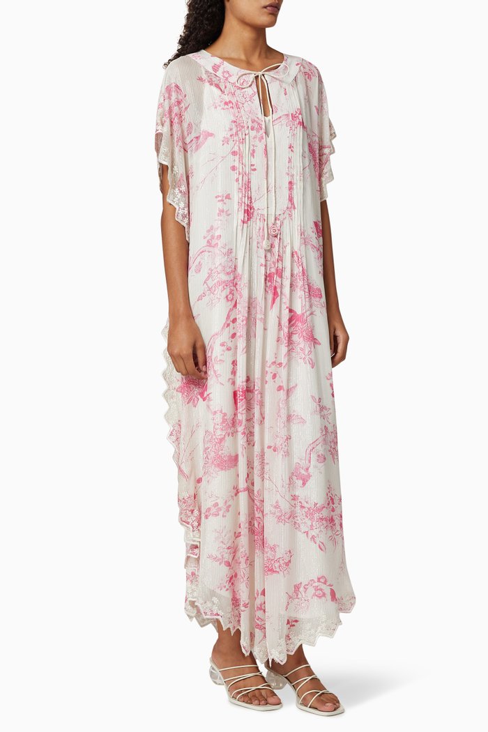 

Printed Kaftan, Multicolour