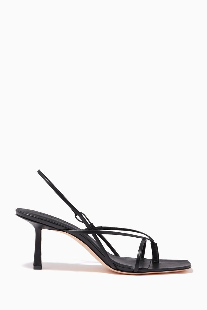 2.42 Sandals in Nappa Leather, Black