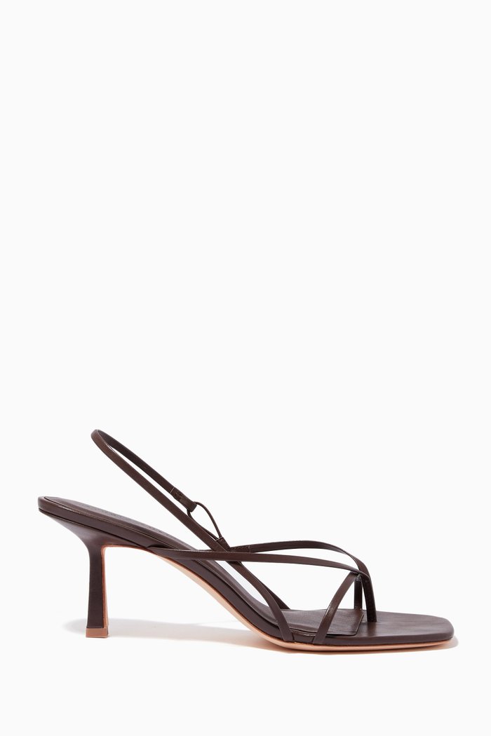 

2.42 Sandals in Nappa Leather, Brown