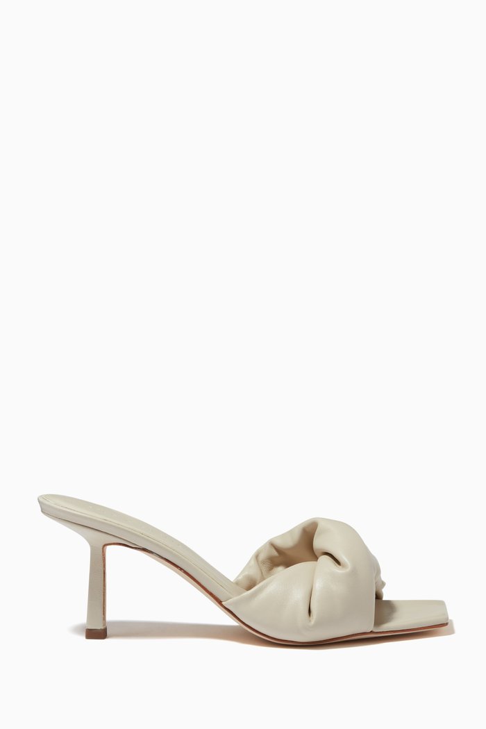 

3.33 Mule Sandals in Nappa Leather, Grey