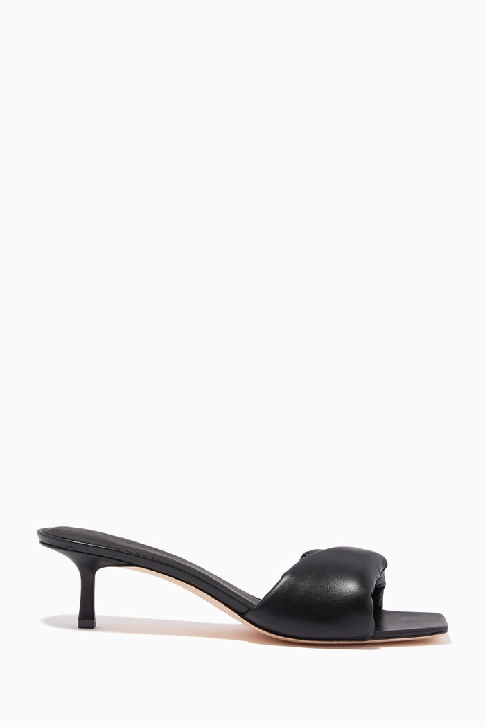 

3.32 Mule Sandals in Nappa Leather, Black