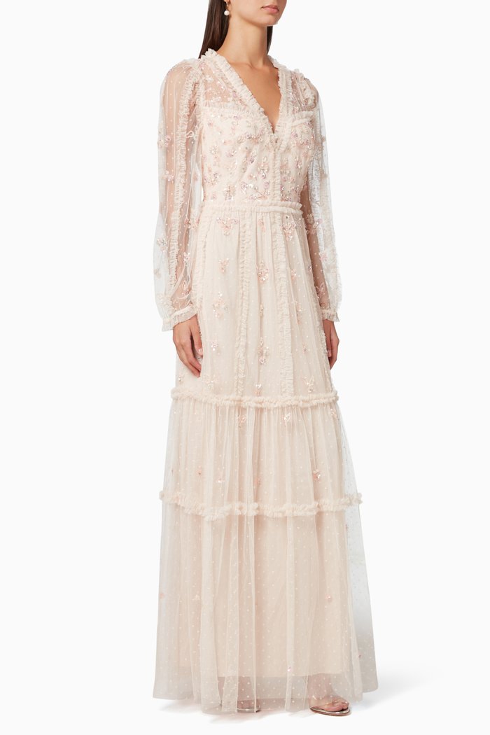 

Penelope Shimmer Dress, Pink