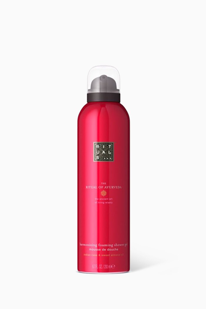 

The Ritual of Ayurveda Foaming Shower Gel, 200ml, Colourless