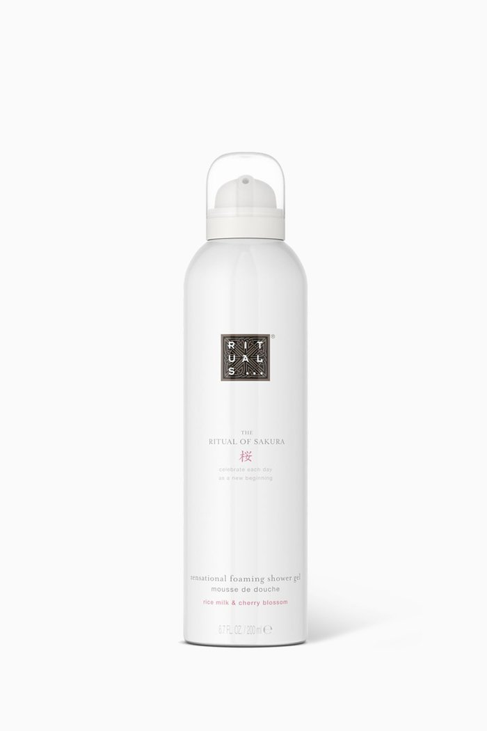 

The Ritual of Sakura Foaming Shower Gel, 200ml, Colourless