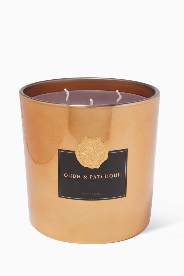 The Ritual of Oudh Scented Candle XL, 1000g, Colourless