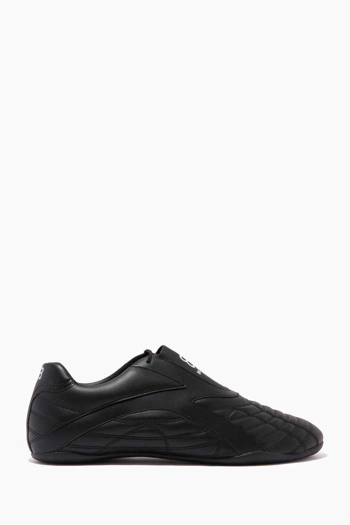 

Zen Sneakers in Matt Technical Fabric, Black
