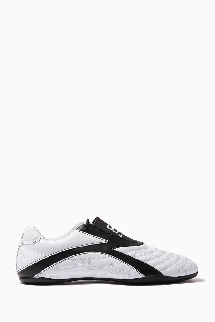 

Zen Sneakers in Matt Technical Fabric, White
