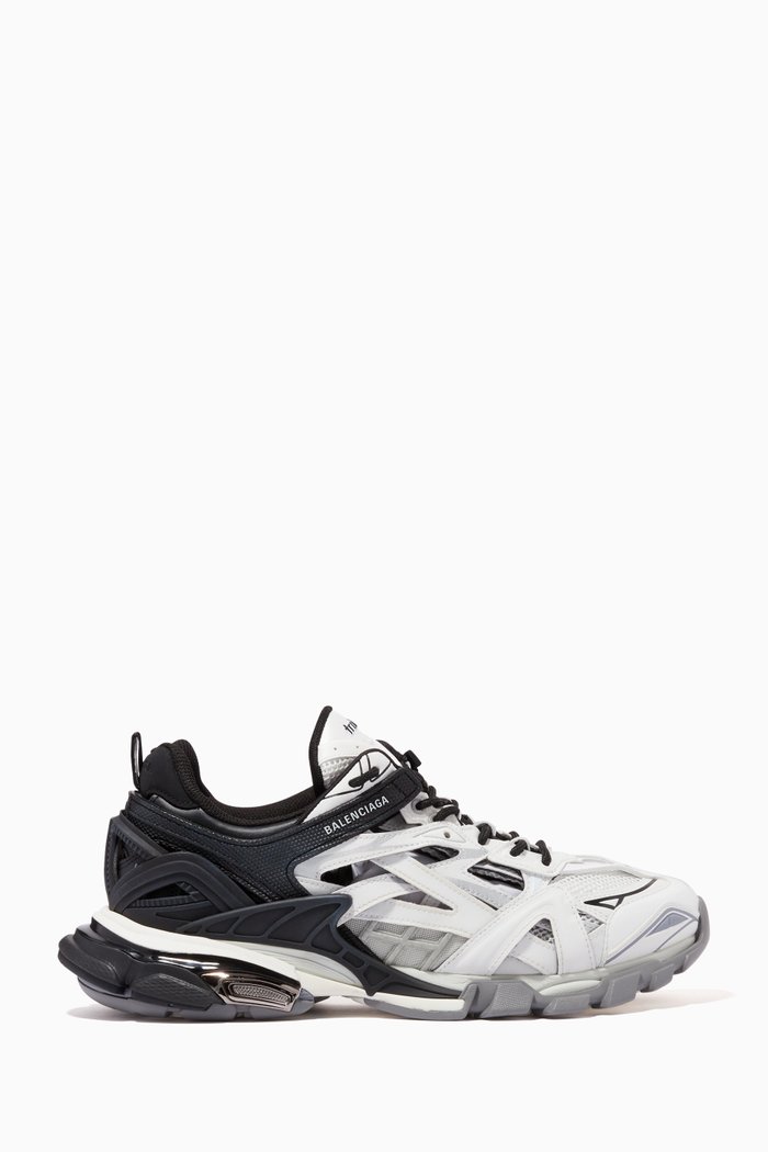 

Track.2 Sneakers in Neoprene & Rubber, Black