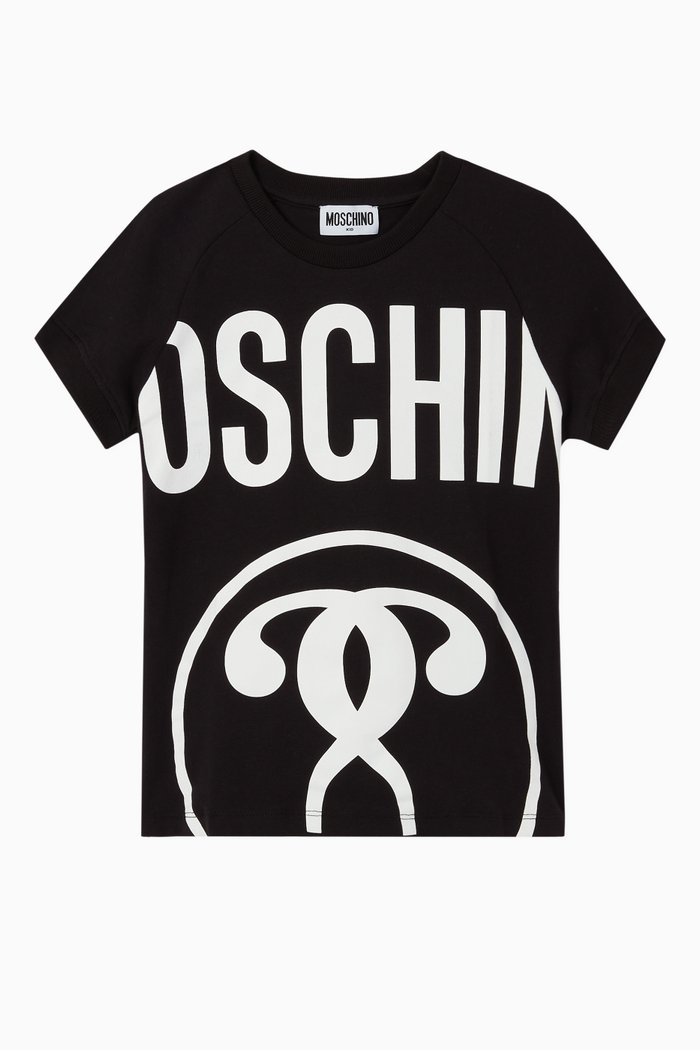 

Question Mark Logo T-Shirt, Black