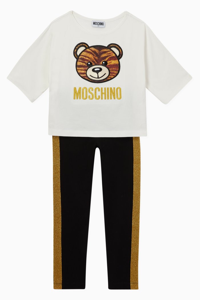 

Tiger Bear Long-Sleeve T-Shirt & Leggings Set, Multicolour
