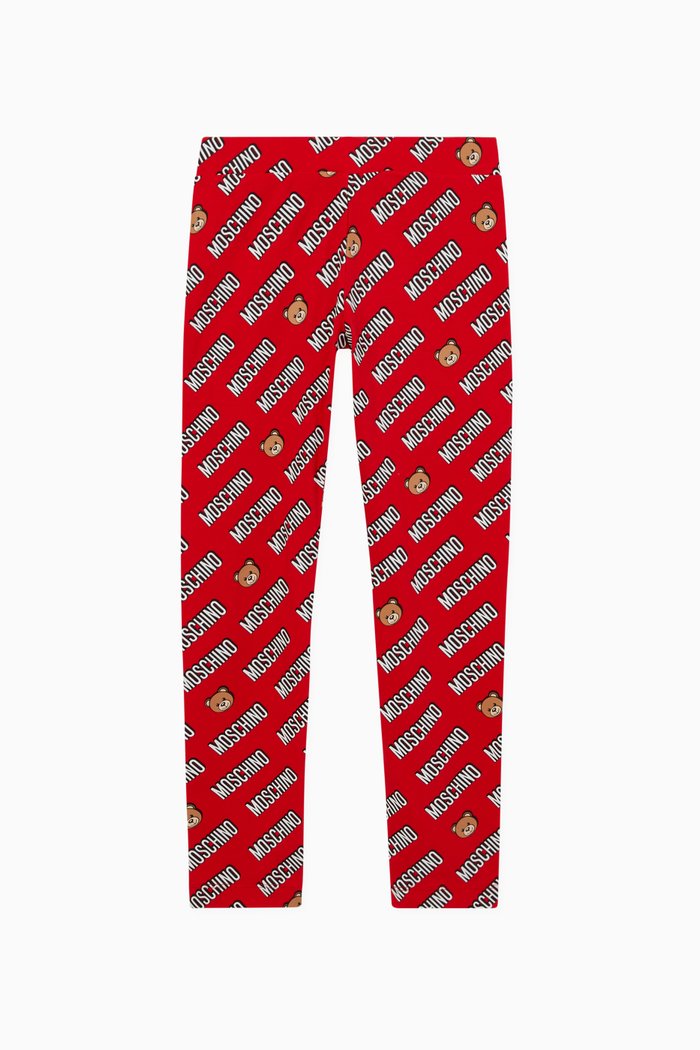 

Logo Leggings, Red