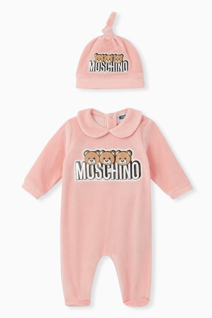 

3 Teddy Bears Pyjama Gift Set, Set of 2, Pink