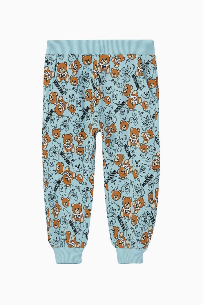 

Bear Logo Track Pants, Blue