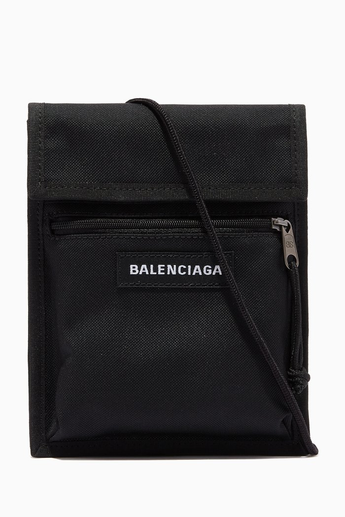 

Explorer Pouch Strap in Recycled Nylon, Black