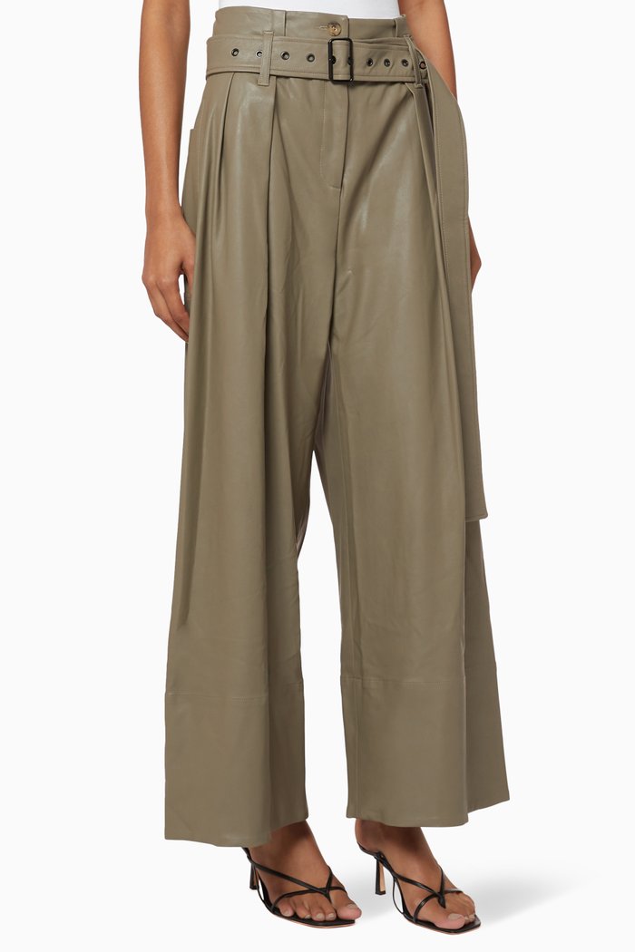 

Kateryna Belted Pants, Grey