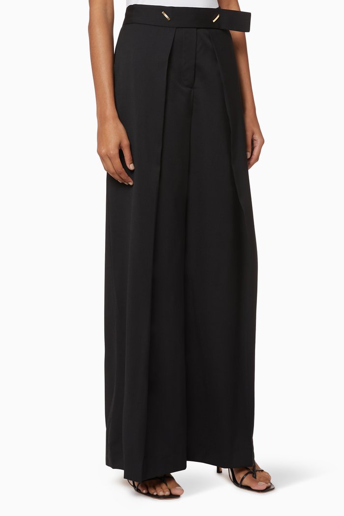 

Rodin Belted Pants, Black