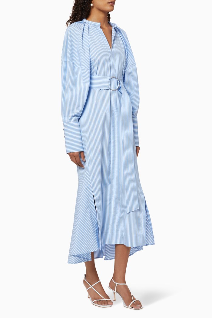 

Eilidh Belted Dress, Blue