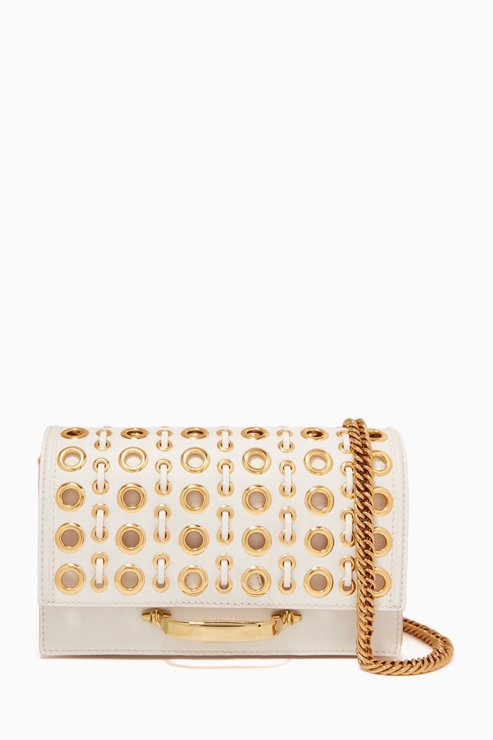 

The Story Shoulder Bag in Calfskin, White