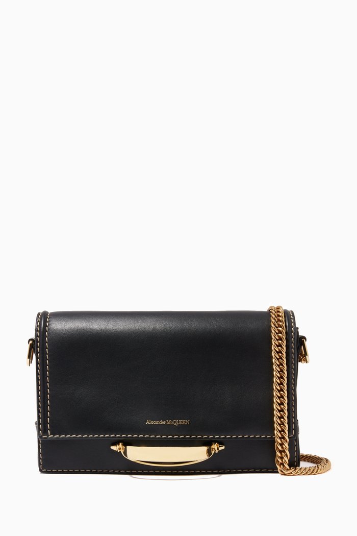 

The Story Shoulder Bag in Calfskin, Black