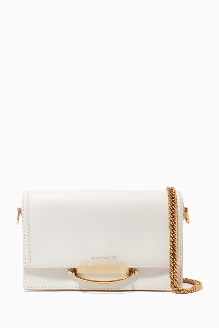 

The Story Shoulder Bag in Calfskin, White