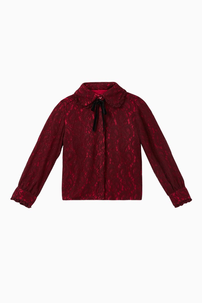

Daya Lace Blouse, Purple