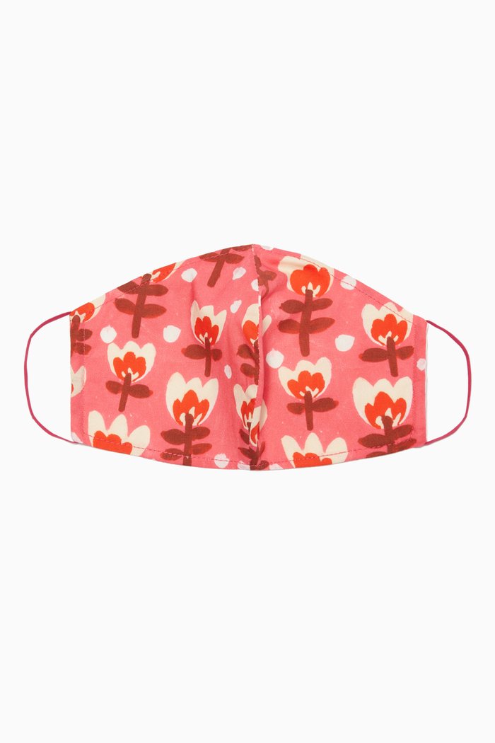

Face Mask with Pouch, Pink