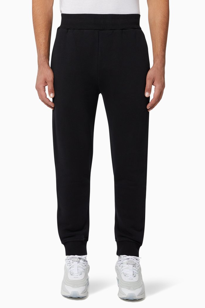 

Essential Cotton Track Pants, Black
