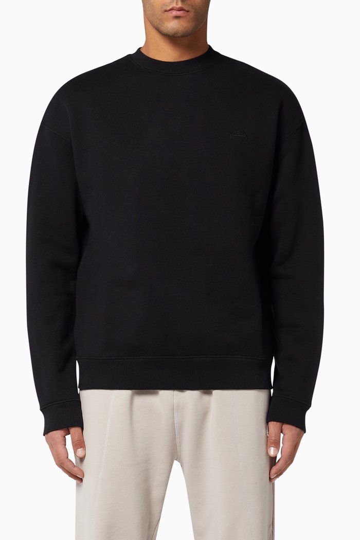

Essential Cotton Jumper, Black