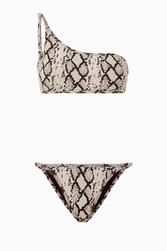 

Fiesta One-Shoulder Bikini, Multicolour