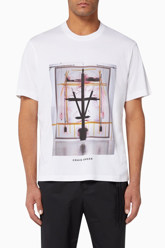 

Campaign Jersey T-Shirt, White