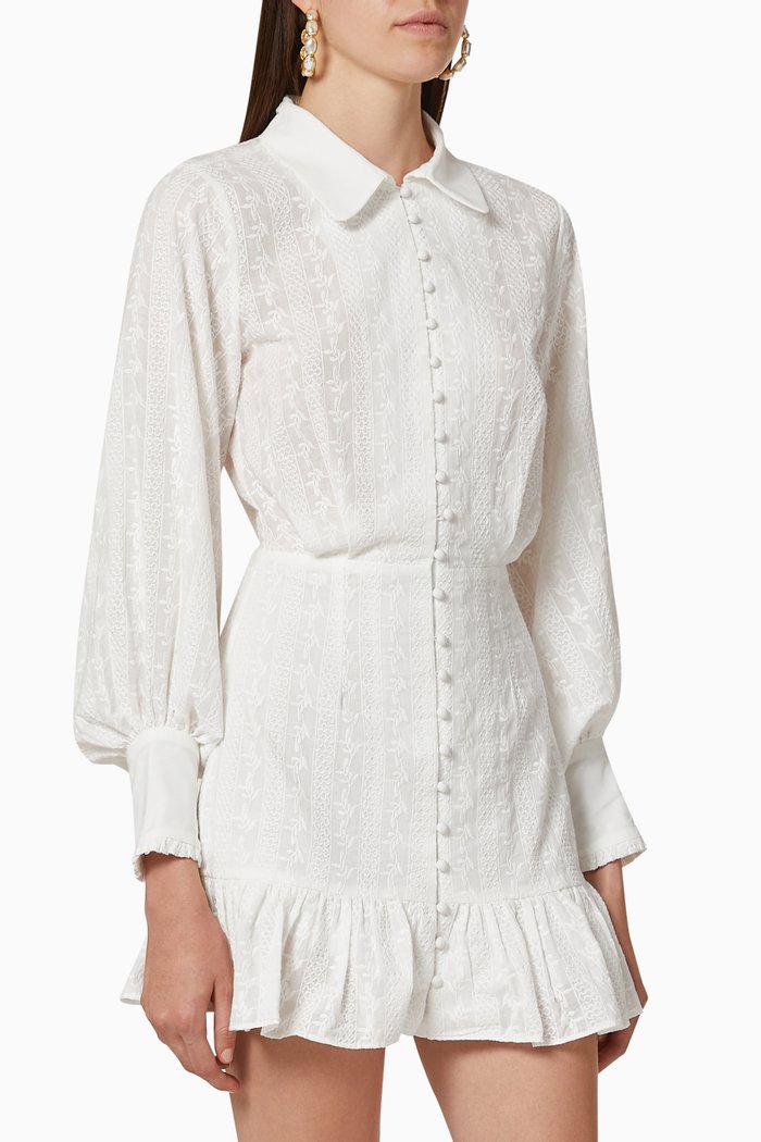

Coba Shirt Dress, Neutral