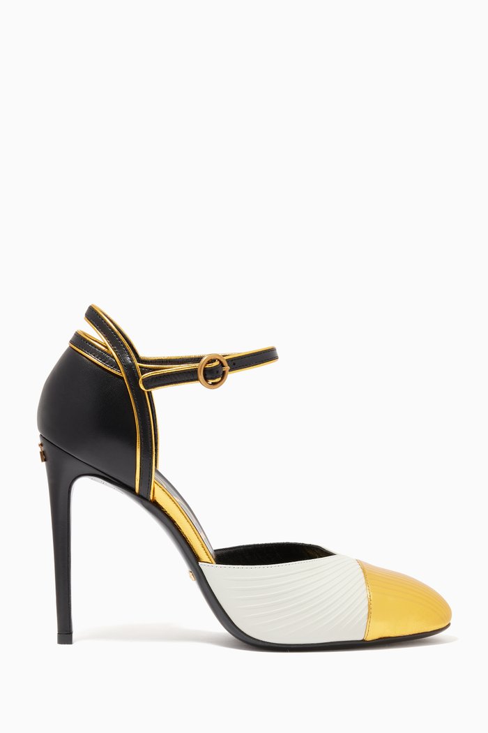Betsy 105 Pumps in Leather, Gold