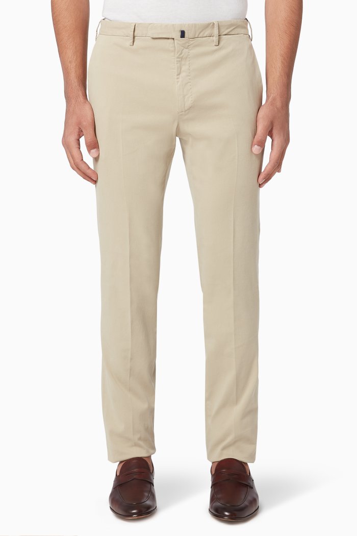 

Triocell Stretch Slim Fit Pants, Neutral