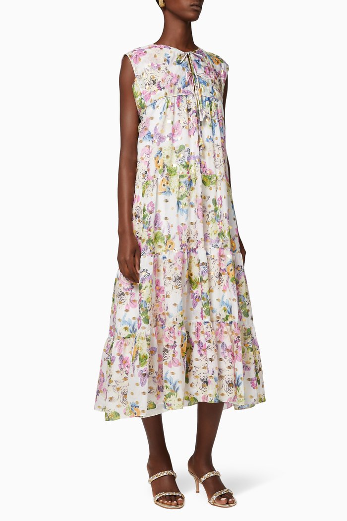 

Selva Dahlia Kaftan, Pink
