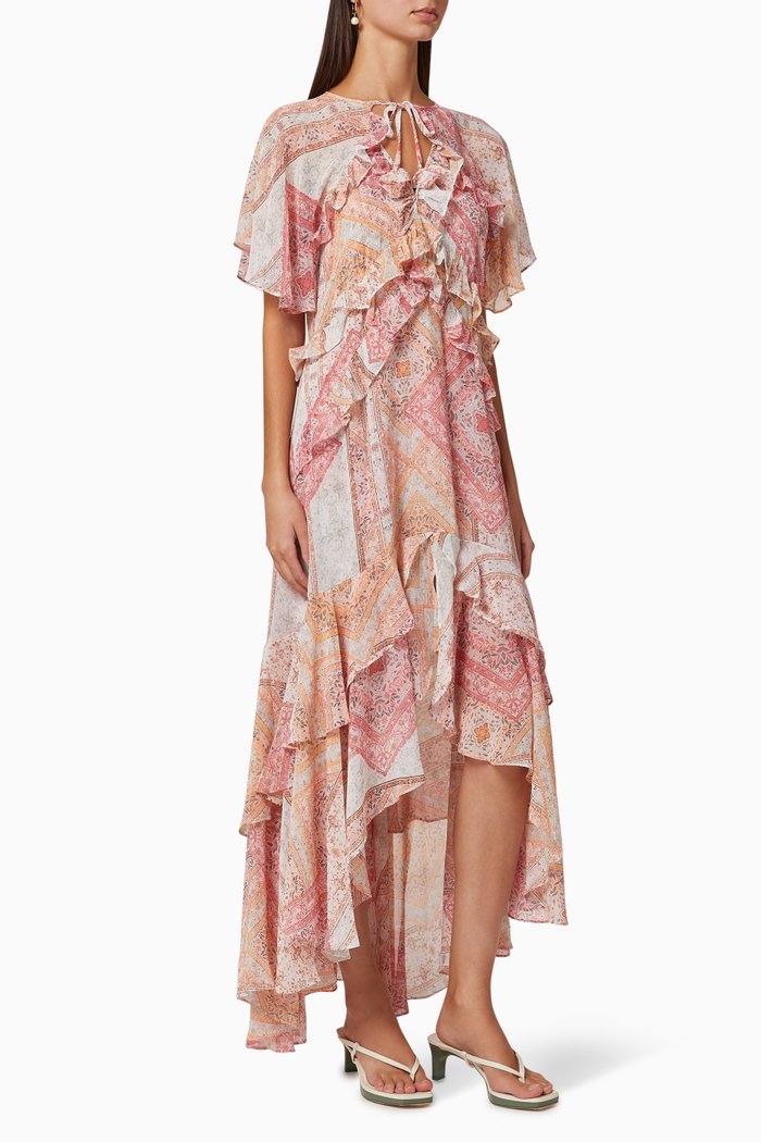 

Katarina Ruffled Dress, Pink