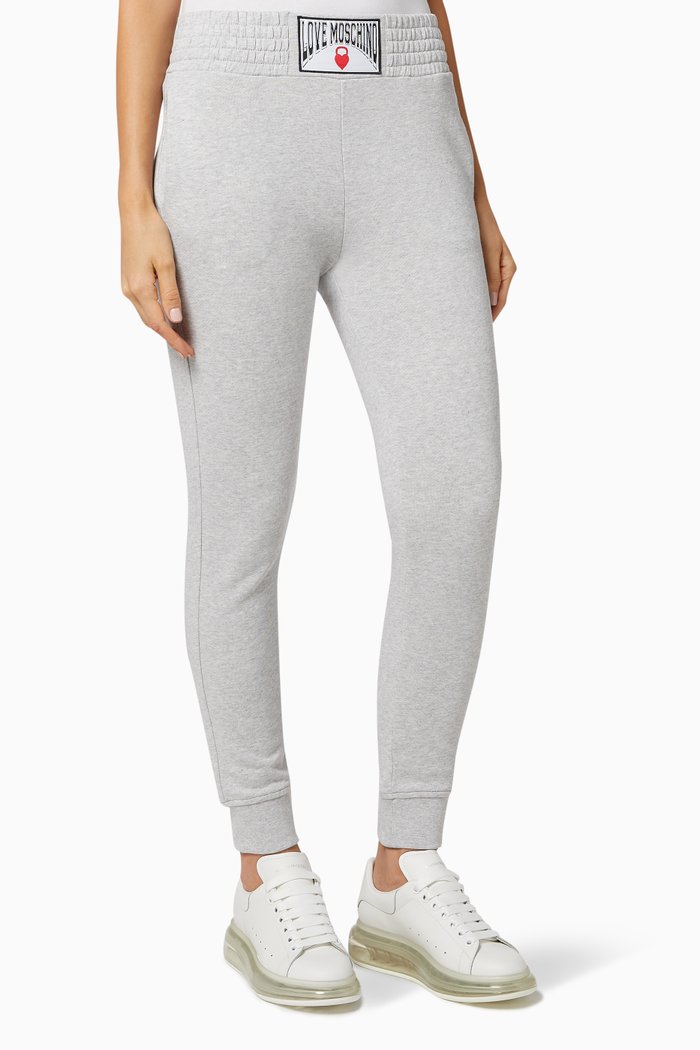 

Kettlebell Heart Jersey Sweatpants, Grey