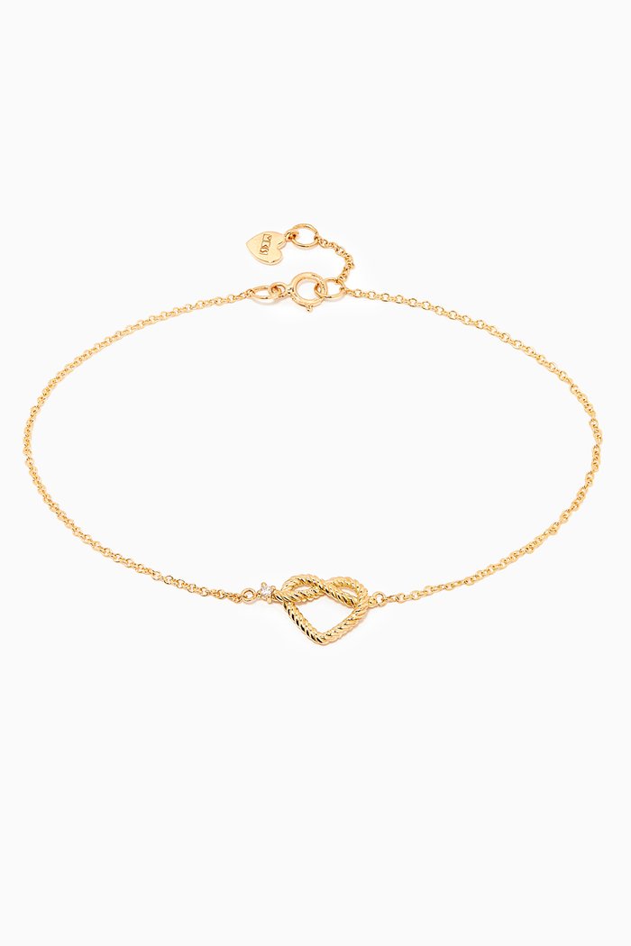 

Promise Diamond Bracelet in 18kt Yellow Gold