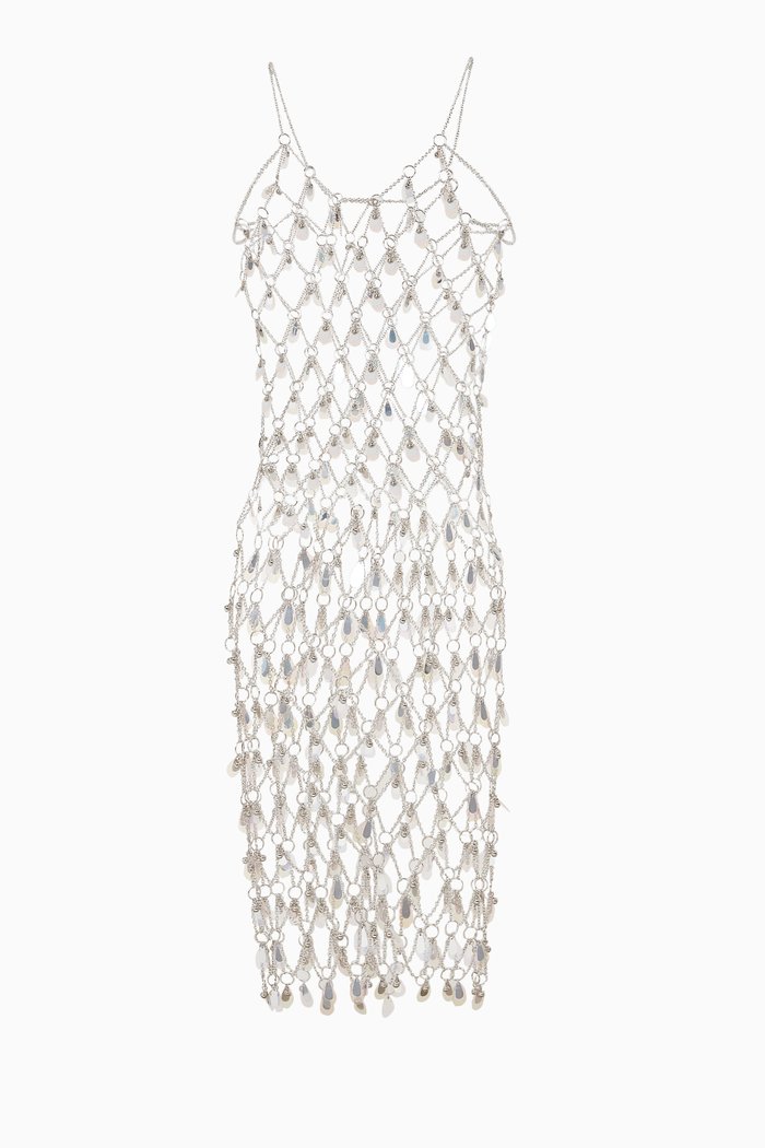 

Net Chain Dress, Silver