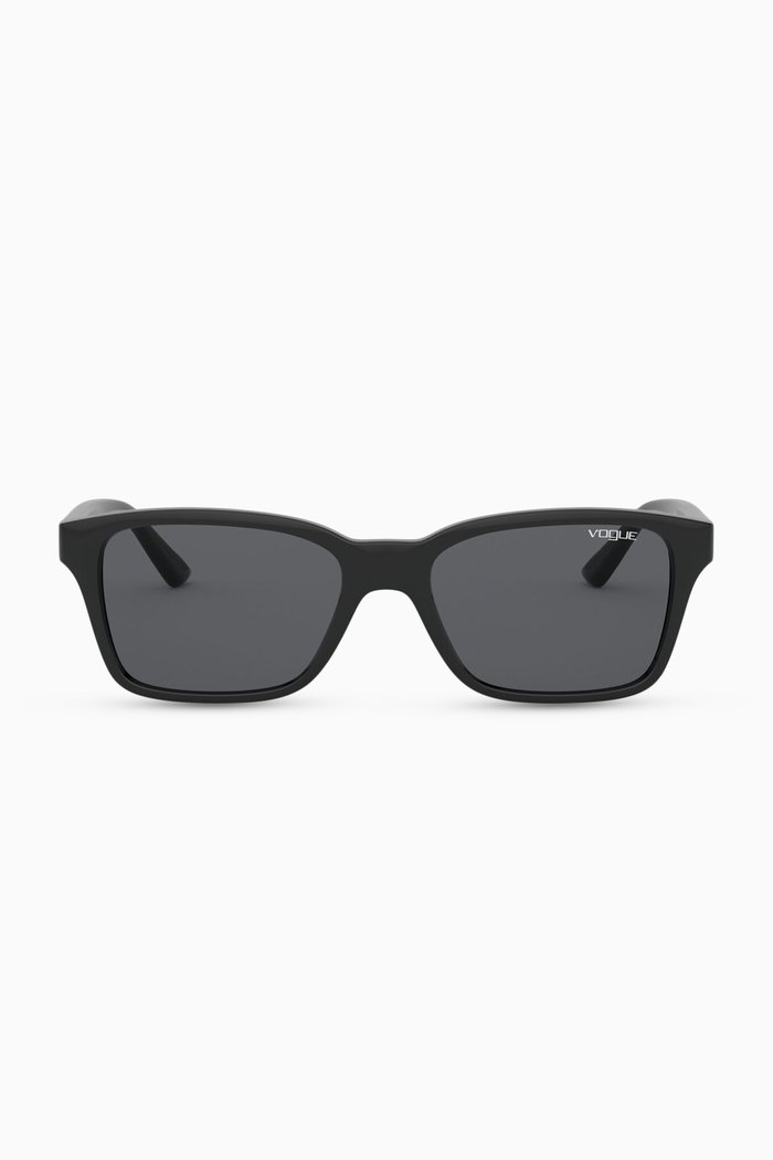 

VJ2004 Square Sunglasses, Black