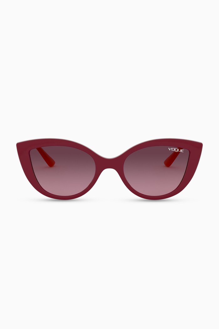 

VJ2003 Cat Eye Sunglasses, Red