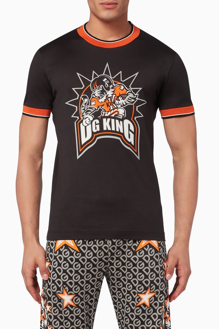

DG King Cotton T-Shirt, Black