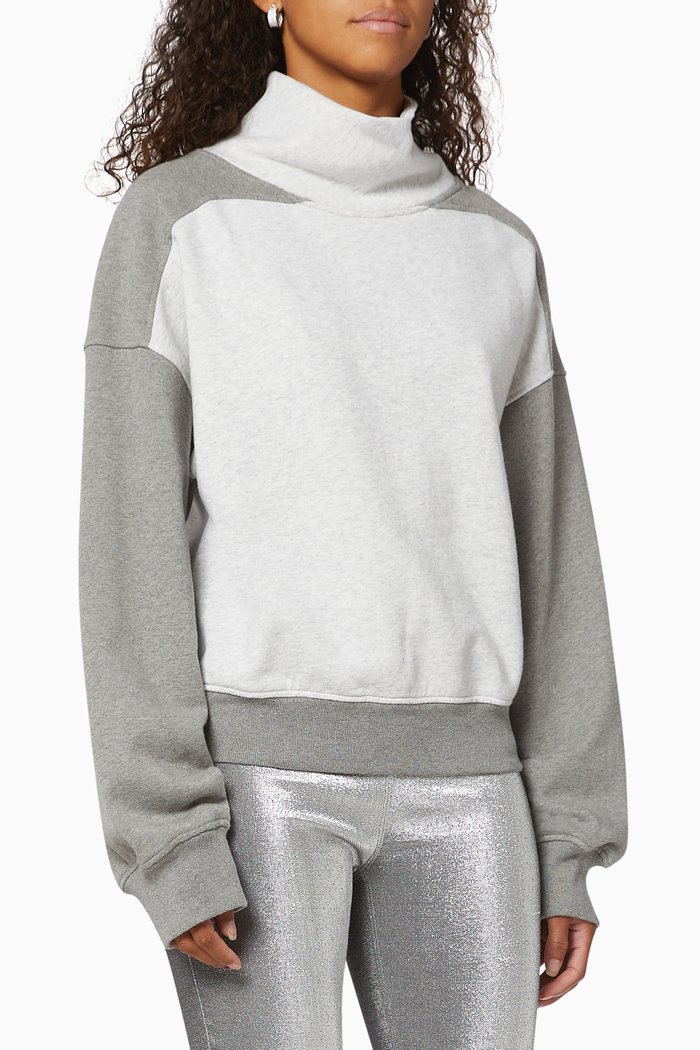 

Robin Jersey Sweatshirt, White
