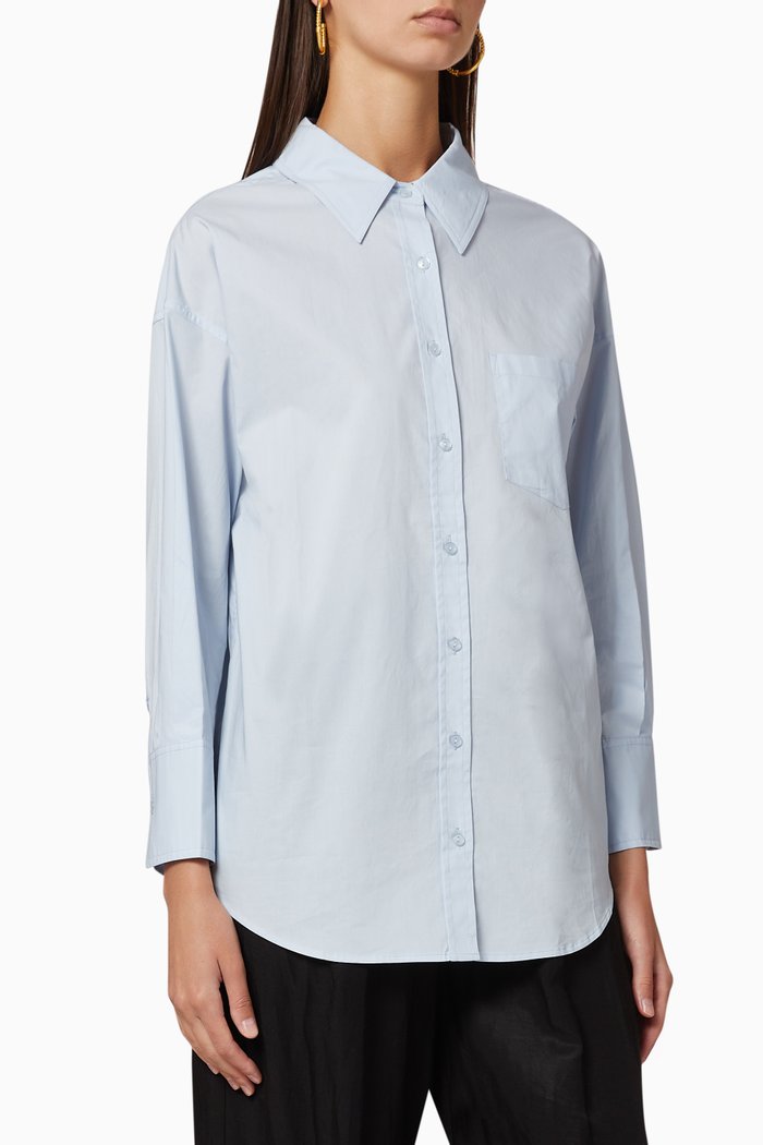 

Mika Oversized Shirt, Blue