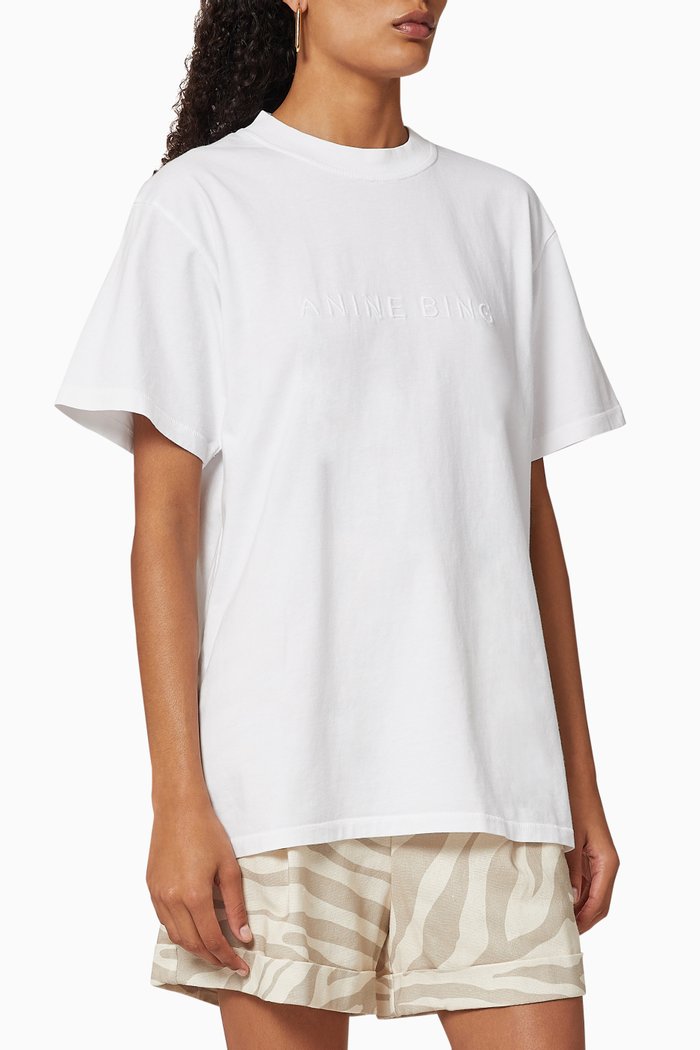 

Lili Cotton T-Shirt, White
