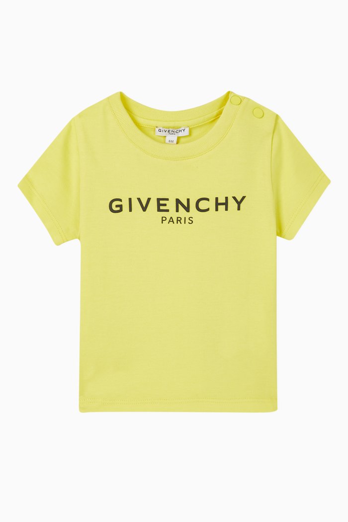 

Logo Cotton T-Shirt, Yellow
