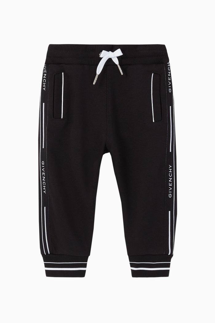 

Side Logo Band Jersey Sweatpants, Black