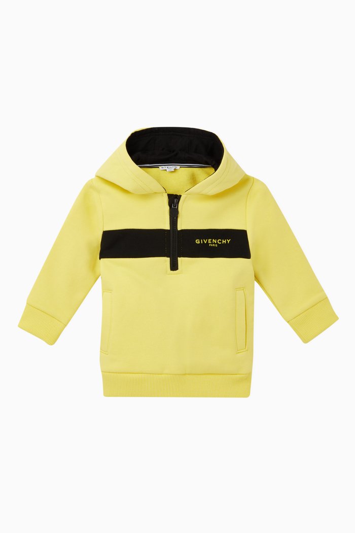 

Logo Jersey Hoodie, Yellow