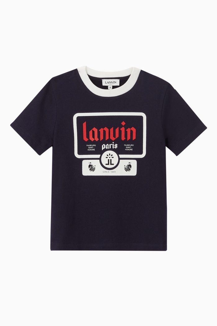 

Logo Cotton T-Shirt, Blue