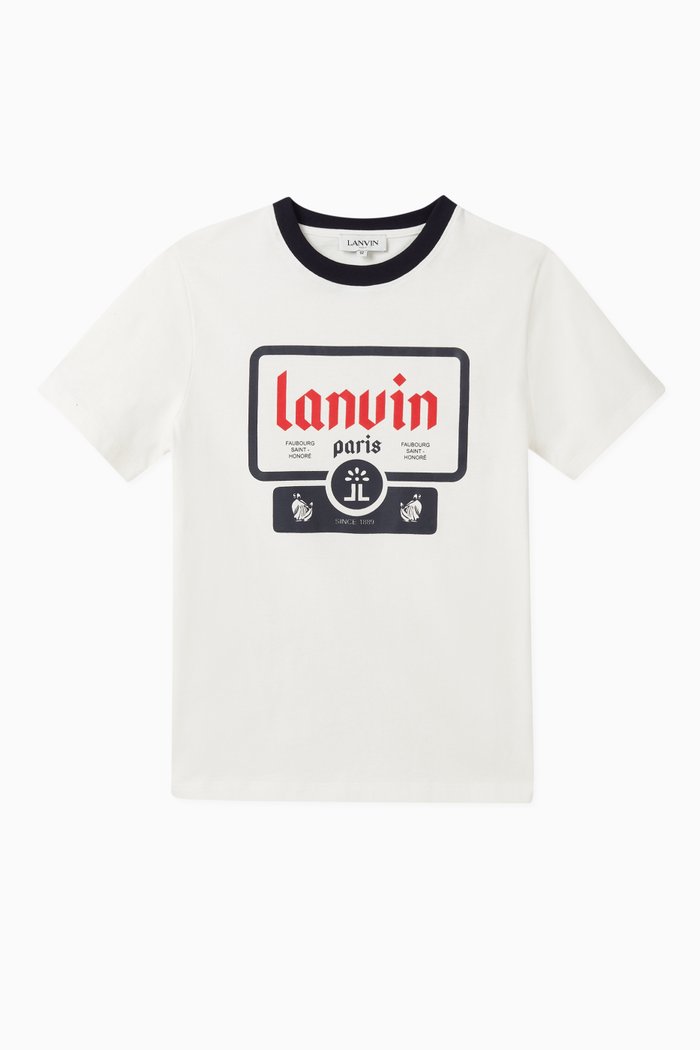 

Logo Cotton T-Shirt, Neutral